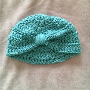 Hand crocheted baby hats